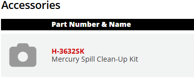 ASTM Thermometers, Mercury, Celsius